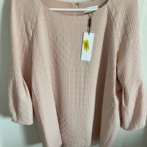 Calvin Klein blush blouse